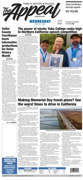 Cover of Marysville Appeal-Democrat