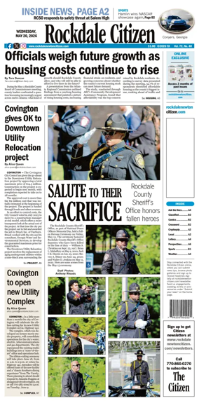 Cover of Rockdale Citiizen