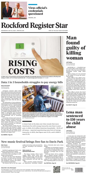 Cover of Rockford Register Star