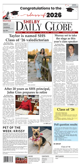 Cover of Shelby Daily Globe