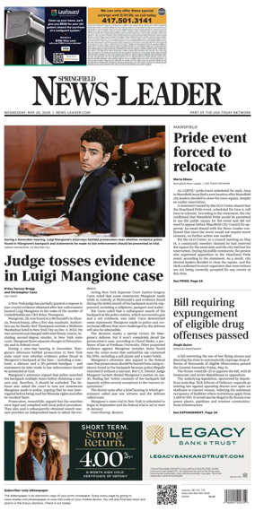 Cover of Springfield News-Leader