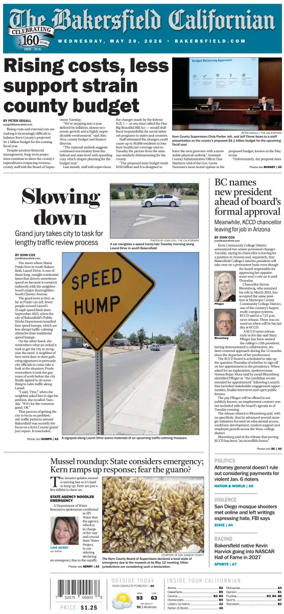 Cover of The Bakersfield Californian