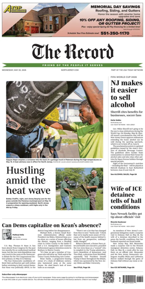 Cover of The Bergen Record