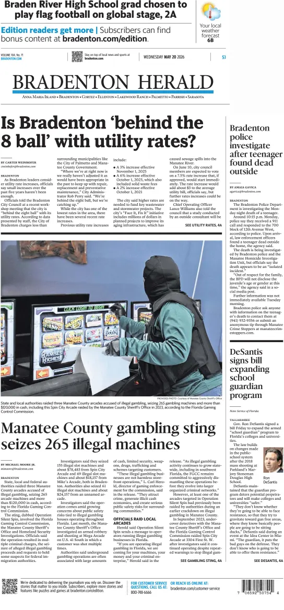 Cover of The Bradenton Herald