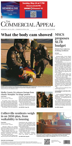 Cover of The Commercial Appeal