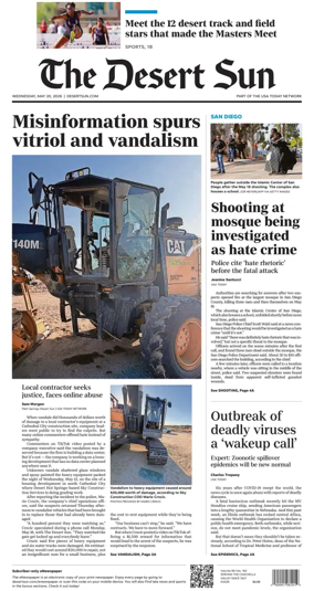 Cover of The Desert Sun