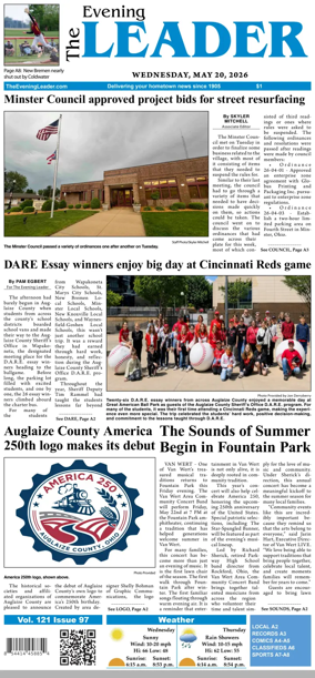Cover of The Evening Leader