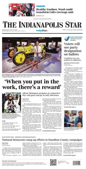 Cover of The Indianapolis Star