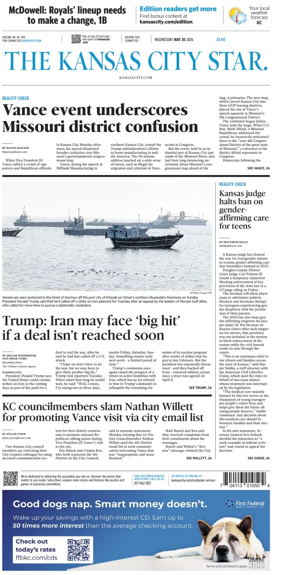 Cover of The Kansas City Star
