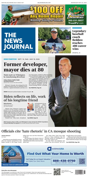 Cover of The News Journal