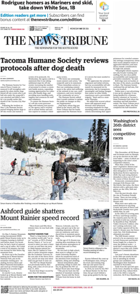 Cover of The News Tribune