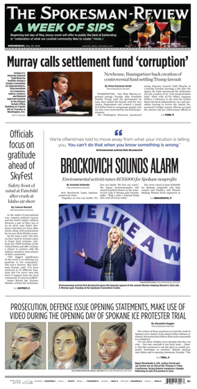 Cover of The Spokesman-Review (Spokane)