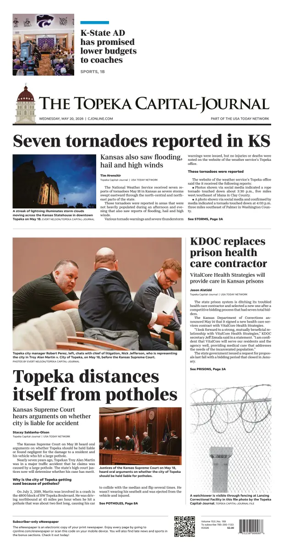Cover of The Topeka Capital-Journal