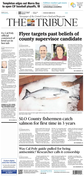 Cover of The Tribune (SLO)