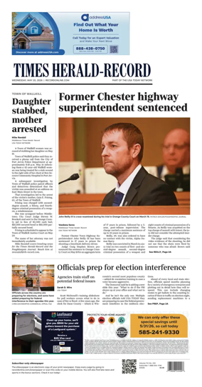 Cover of Times Herald-Record