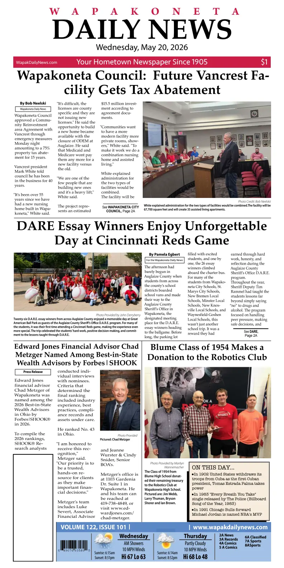 Cover of Wapakoneta Daily News