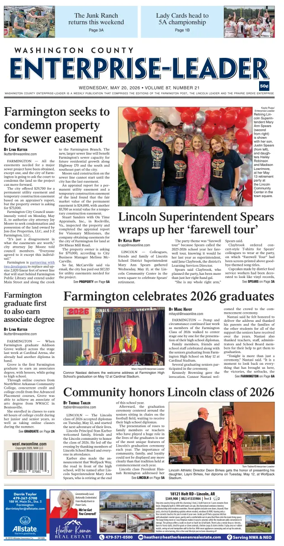 Cover of Washington County Enterprise-Leader