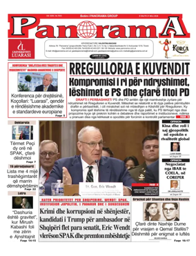 Cover of Panorama (Albania)