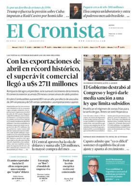 Cover of El Cronista