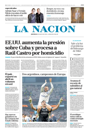 Cover of La Nacion
