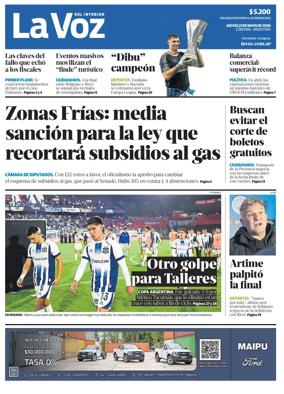Cover of La Voz del Interior