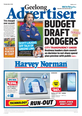 Cover of Geelong Advertiser