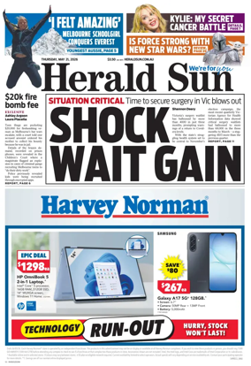 Cover of Herald Sun