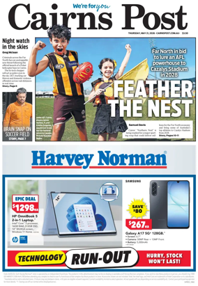 Cover of The Cairns Post