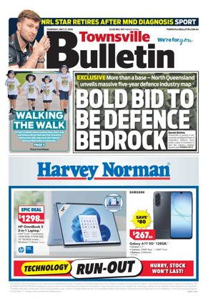Cover of Townsville Bulletin