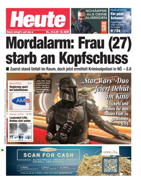 Cover of Heute - Niederosterreich Ausgabe