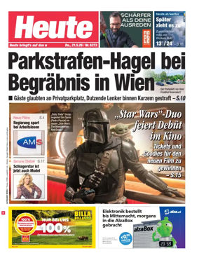 Cover of Heute - Wien Ausgabe