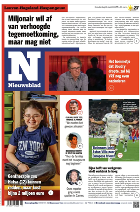Cover of Het Nieuwsblad