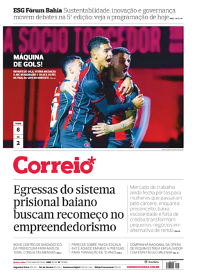 Cover of Correio da Bahia
