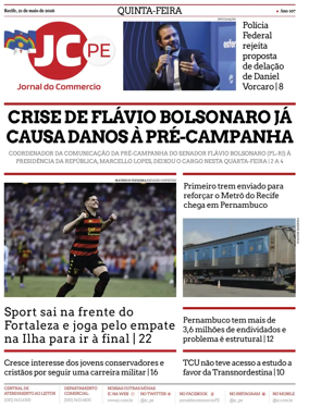 Cover of Jornal do Commercio