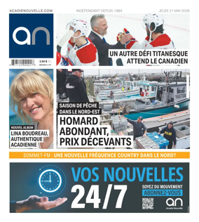 Cover of Acadie Nouvelle