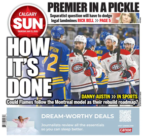 Cover of Calgary Sun