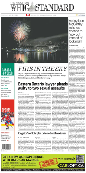 Cover of Kingston Whig-Standard