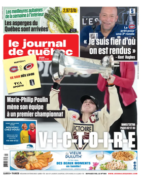 Cover of Le Journal de Quebec