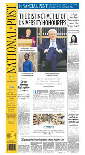 Cover of National Post - (National Edition)