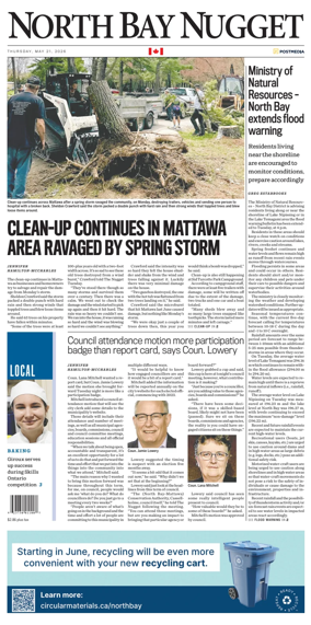 Cover of North Bay Nugget