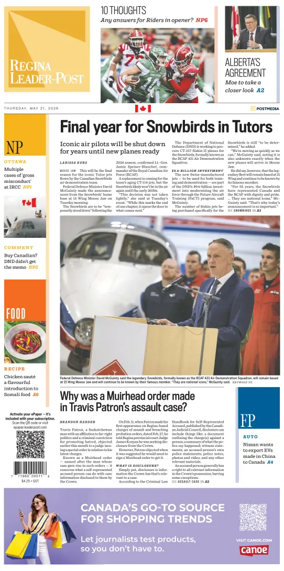 Cover of Regina Leader-Post