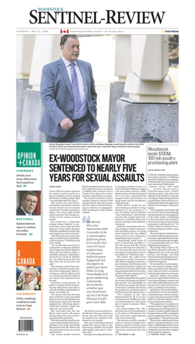 Cover of Sentinel-Review (Woodstock)