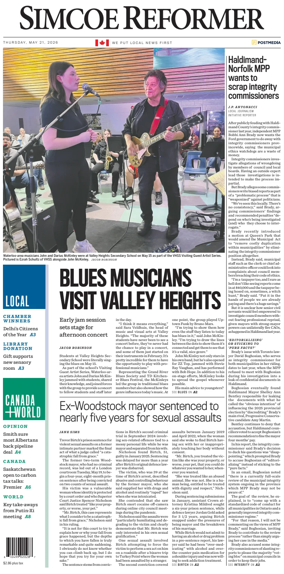 Cover of Simcoe Reformer