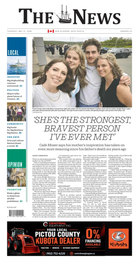 Cover of The News (New Glasgow)
