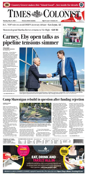 Cover of Times Colonist