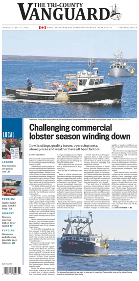 Cover of Tri-County Vanguard