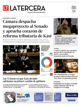 Cover of La Tercera