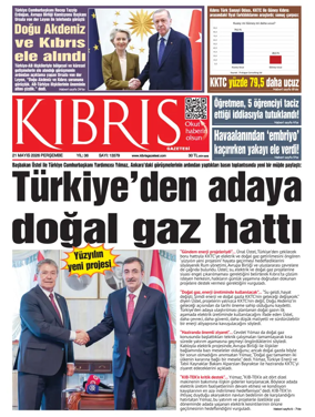 Cover of Kibris Gazetesi