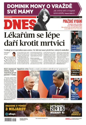 Cover of Dnes Prague Edition