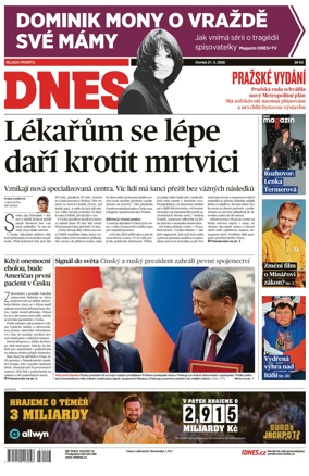 Cover of MF DNES